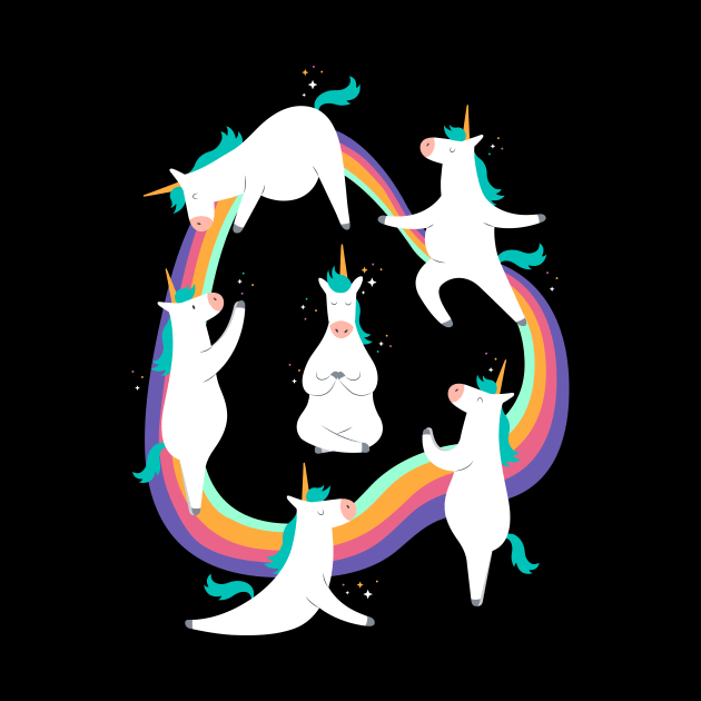 Unicorn Yoga by TheRealestDesigns