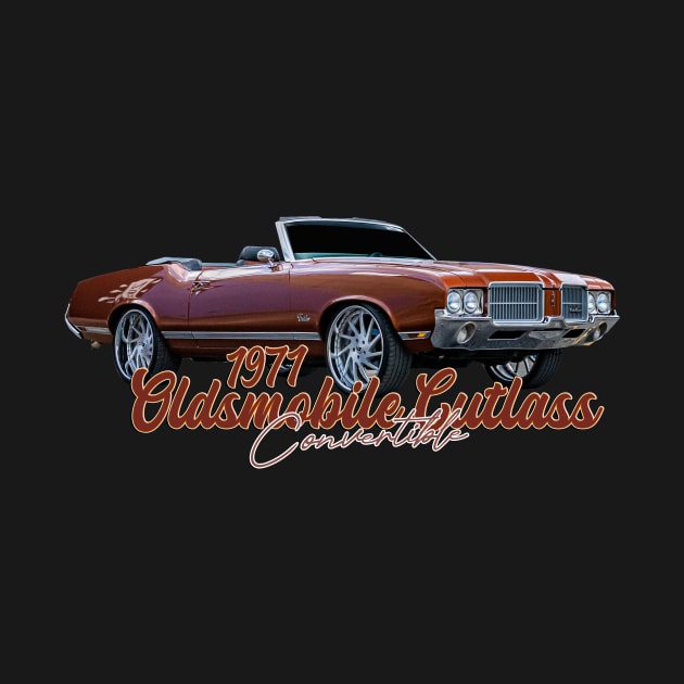 1971 Oldsmobile Cutlass Convertible by Gestalt Imagery