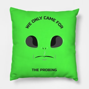 We only came for the probing Pillow