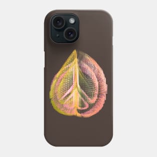 Autumn Leaf and Peace Abstract Phone Case