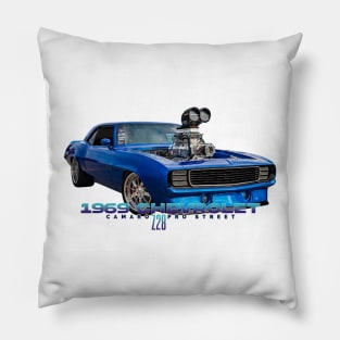 1969 Chevrolet Camaro Z28 Pro Street Pillow