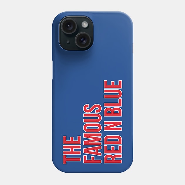 The Famous Red and Blue Phone Case by Footscore