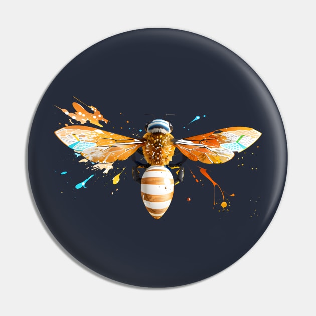 Virgo Bee Pin by Manzo Carey