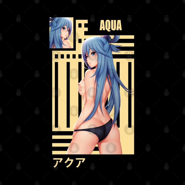 aqua konosuba by ANIME FANS