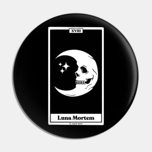 Luna Mortem Tarot Pin