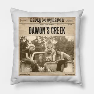 Retro Dawsons Creek Cast Pillow