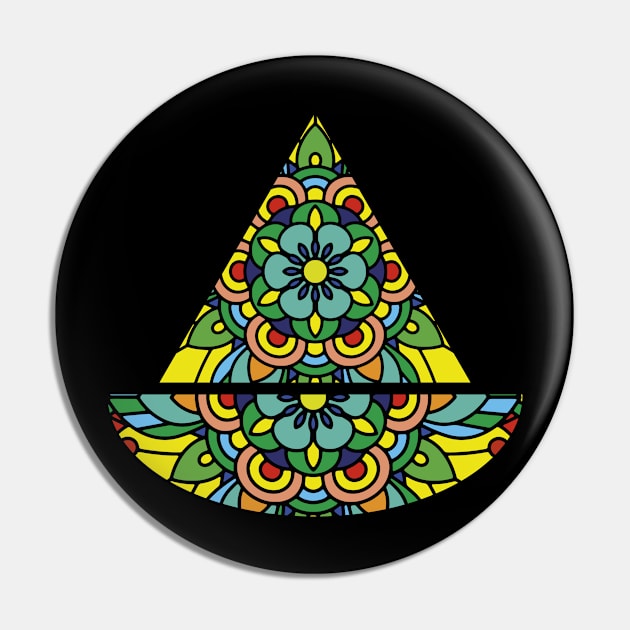 Mandalas in form of a ship Pin by BK55