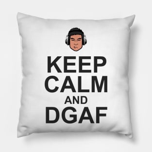 Keep Calm and DGAF Pillow