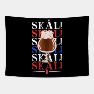 Skal - Norway toast Tapestry