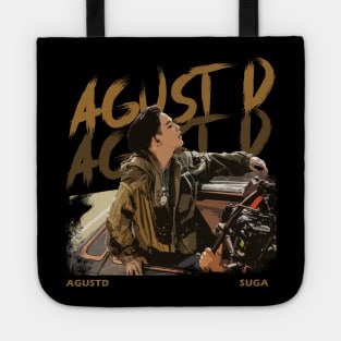 BTS SUGA Agust D TOUR 'D-DAY' in SINGAPORE Tote Handbag