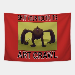 Art Crawl Tapestry