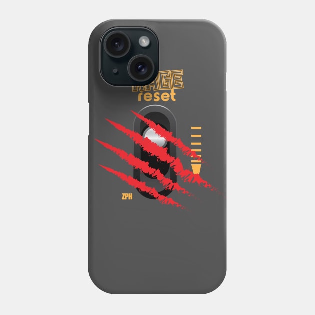 Rage Reset: ZeroPage Homebrew Phone Case by ZeroPage Homebrew