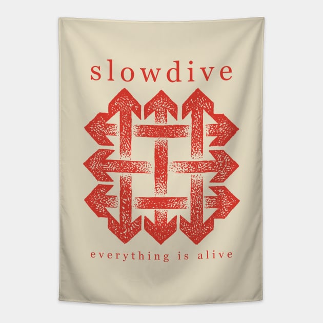 Slowdive - Everything Fanmade Tapestry by fuzzdevil