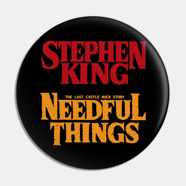 Needful Things - King First Edition Series Pin by TheUnseenPeril