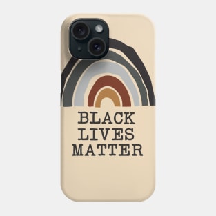 Black Lives Matter Rainbow Phone Case