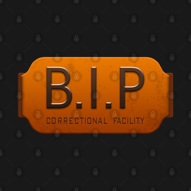 Black Iron Prison Uniform Logo by Scud"