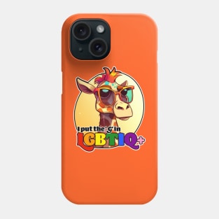 G in LGBTIQ | Gay giraffe Phone Case