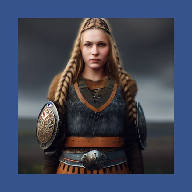 Viking Shield Maiden by Grassroots Green