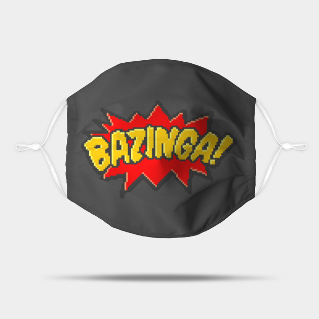 Bazinga Bazinga Mask Teepublic