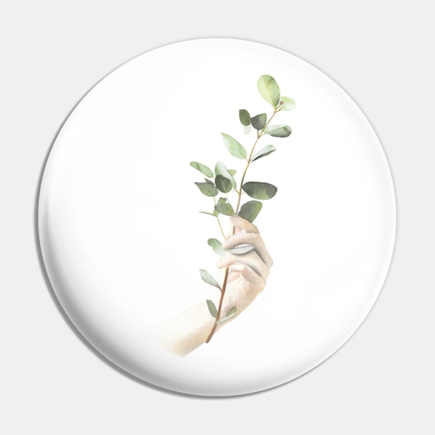 Eucalyptus Pin by RosanneCreates