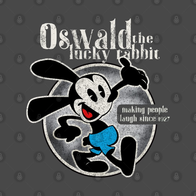 Oswald Keep Walking by Alema Art