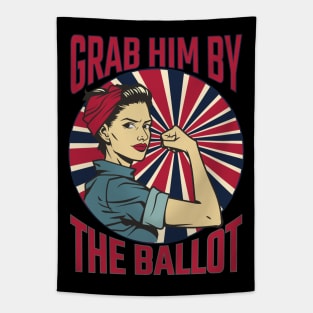 Grab Him By The Ballot Tapestry