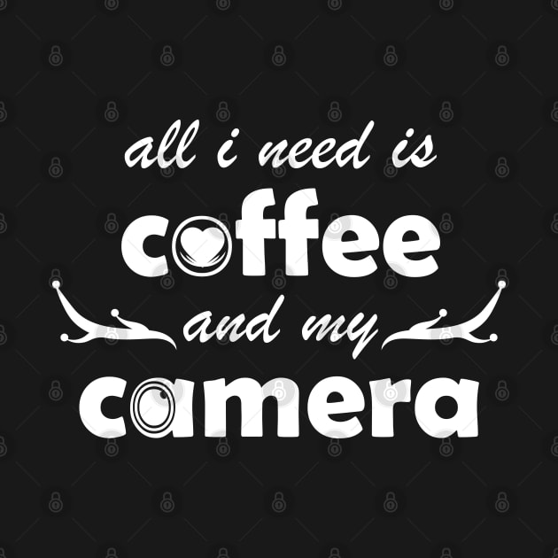 all i need is coffee and my camera by NekroSketcher