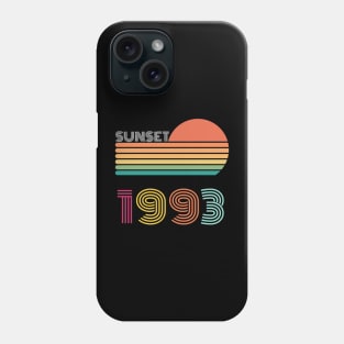 Sunset Retro Vintage 1990 Phone Case