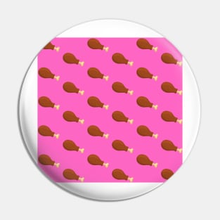 Chicken Leg - Pink Pin