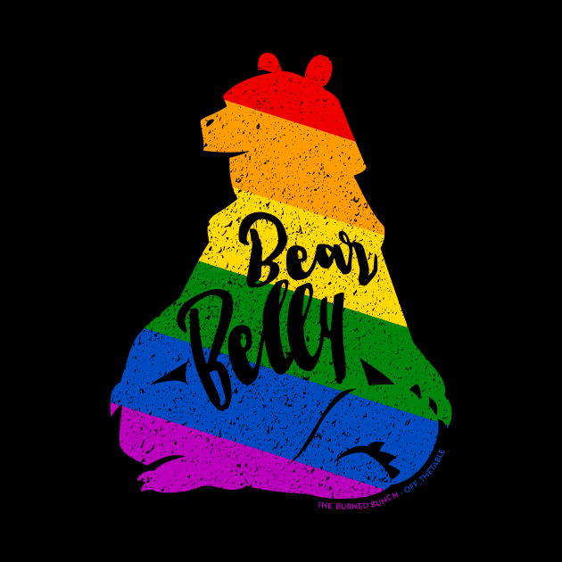 Bear Belly - Rainbow by Off the Table Merch