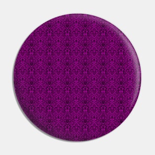 Skull and Crossbones Neck Gator Purple Crossbones Pattern Pin