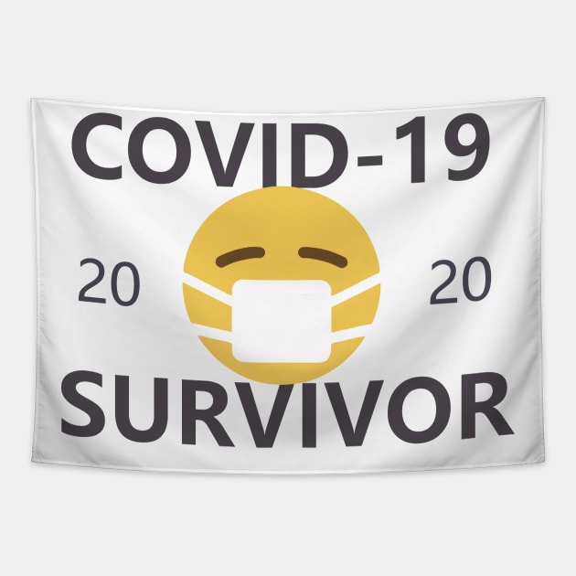 COVID-19 Survivor Gear Tapestry by willpate