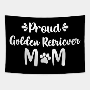 Cute Golden Retriever Mom Goldie Dad Love Dog Puppy Tapestry