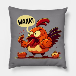 Funny chicken Pillow