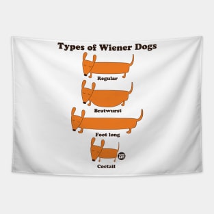 TYPES WIENERS Tapestry