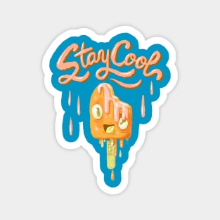 Stay Cool Creamsicle Magnet