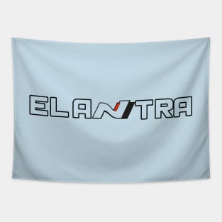 Elantra N (Bigger) Logo also transparent Tapestry