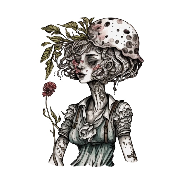 Mushroom Lady by larfly