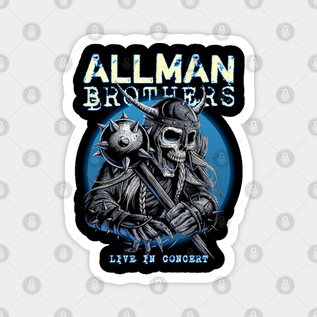 Allman brothers Magnet by Dongseng ayok store