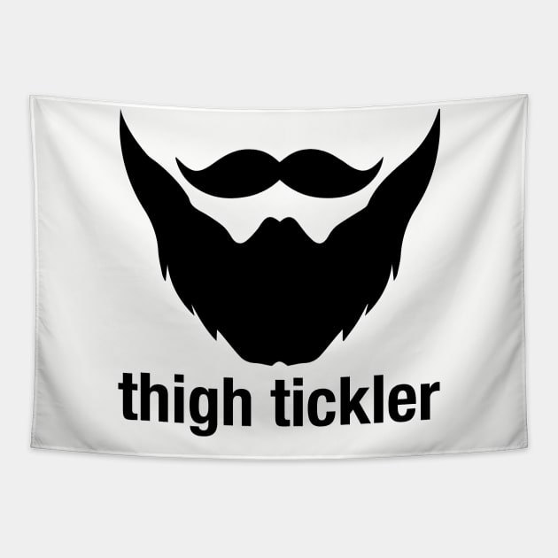 Thigh Tickler - Beard Beards Tapestry by fromherotozero