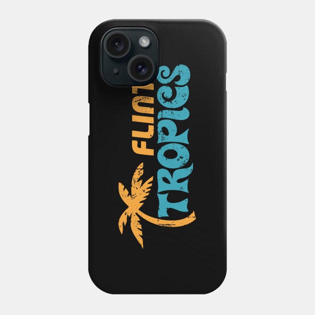 Flint Tropics Phone Case by Radian's Art