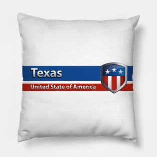 Texas - United State of America Pillow