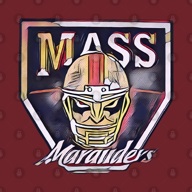 Massachusetts Marauders Football by Kitta’s Shop