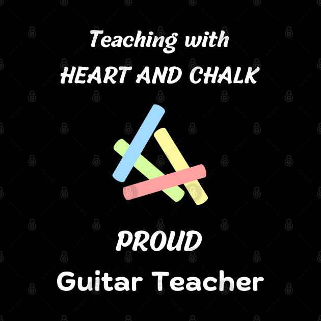 guitar teacher gift - guitar instructor electric guitar / acoustic guitar teachers design by vaporgraphic