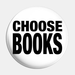 Choose Books 90s Aesthetic For Book Lovers Reading Library Pin