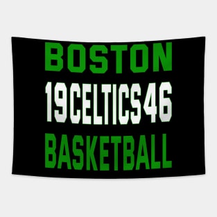 Boston basketball Classic Tapestry