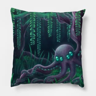 Tree Climbing Octopus Pillow