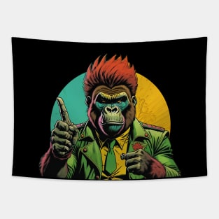 Danger Gorila Tapestry