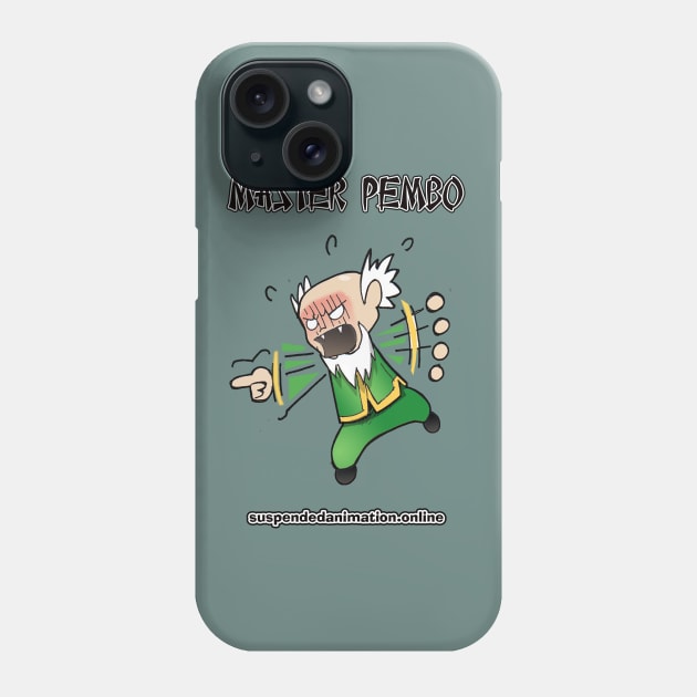 Master Pembo - Angry Chibi Phone Case by tyrone_22