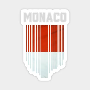 Monaco flag Magnet
